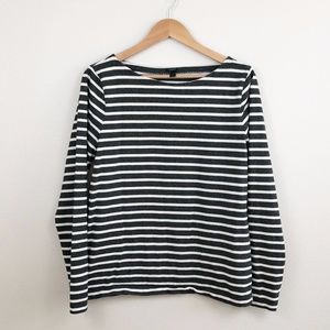 J. Crew Sailor Striped Long Sleeve Shirt